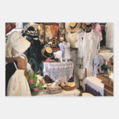 FEUILLE DE PAPIER CADEAU ANGLETERRE VICTORIENNE (Devant)