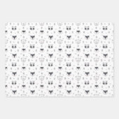 Feuille De Papier Cadeau Animal Cute Illustration (Devant 3)