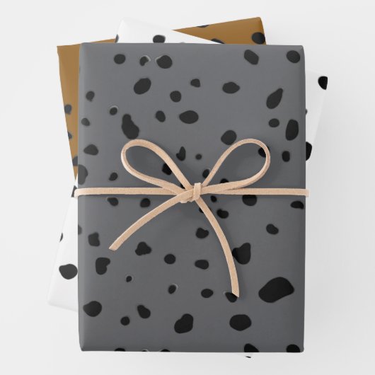 Feuille De Papier Cadeau Animal Print Pattern (En situation)