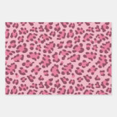 Feuille De Papier Cadeau Animal Print Wild Animals Pattern Birthday (Devant)