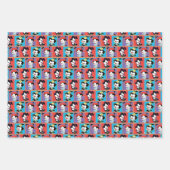 Feuille De Papier Cadeau Animaniacs | Yakko, Dot, & Wakko Panel Graphic (Devant 2)