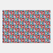 Feuille De Papier Cadeau Animaniacs | Yakko, Dot, & Wakko Panel Graphic (Devant)