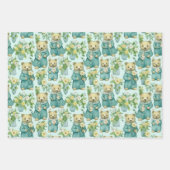 Feuille De Papier Cadeau Animaux Bébés (Devant 2)