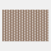 Feuille De Papier Cadeau Animaux d'Alaska  (Devant)