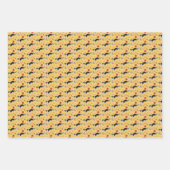 Feuille De Papier Cadeau Animaux sur Parade (Devant)