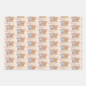 Feuille De Papier Cadeau Anime Tuffy et Jerry Cheesecake (Devant 3)