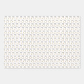 Feuille De Papier Cadeau Anneaux Fiançailles diamant (Devant 2)