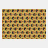 Feuille De Papier Cadeau Année du design du dragon (Devant)