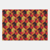 Feuille De Papier Cadeau Année du design du dragon (Devant 2)