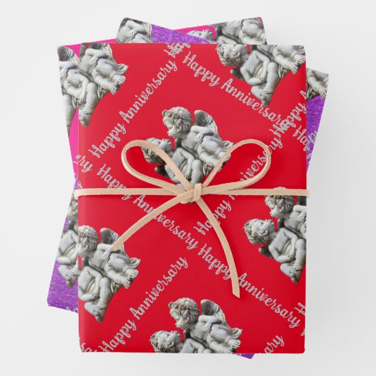 Feuille De Papier Cadeau Anniversaire (En situation)