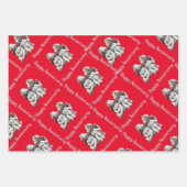 Feuille De Papier Cadeau Anniversaire (Devant)