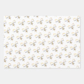 Feuille De Papier Cadeau Anniversaire de Aries (Devant)