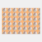 Feuille De Papier Cadeau Anniversaire de enfant Motif Fun Fruit (Devant 2)