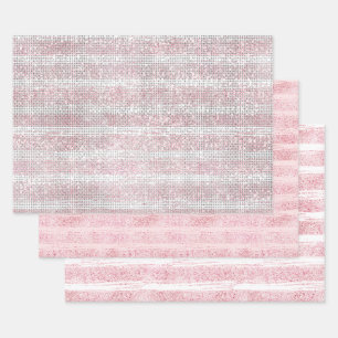 Feuille De Papier Cadeau Anniversaire de l'étincelle blanche