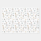 Feuille De Papier Cadeau Anniversaire de l'oie sotte (Devant)