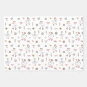 Feuille De Papier Cadeau Anniversaire de l'oie sotte (Devant)