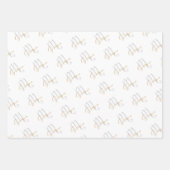 Feuille De Papier Cadeau Anniversaire de Scorpio (Devant 2)