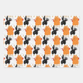 Feuille De Papier Cadeau Anniversaire drôle de poulet (Devant)