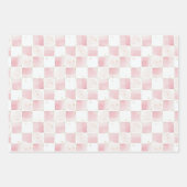 Feuille De Papier Cadeau Anniversaire du léopard rose (Devant 3)