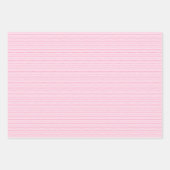 Feuille De Papier Cadeau Anniversaire Rose Fun (Devant 3)