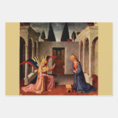 Feuille De Papier Cadeau ANNONCE de FRA ANGELICO Christmas (Devant 3)