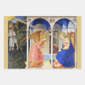 Feuille De Papier Cadeau ANNONCE de FRA ANGELICO Christmas (Devant)