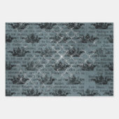 Feuille De Papier Cadeau Antique Vintage Nautique (Devant 2)