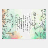 Feuille De Papier Cadeau Apocalypse 21:34 (Devant 2)