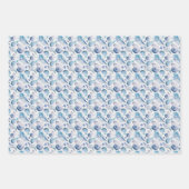 Feuille De Papier Cadeau Aquarelle (Devant)