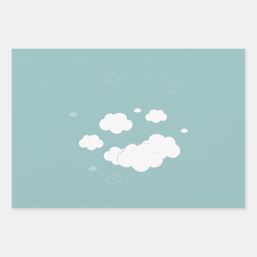 Feuille De Papier Cadeau Aquarelle bébé Giraffe, Safari jumeaux Anniversair (Devant 3)