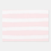 Feuille De Papier Cadeau Aquarelle blanche douce Baby shower (Devant)