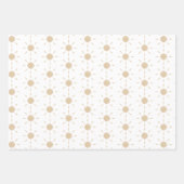 Feuille De Papier Cadeau Aquarelle Boho Baby (Devant 2)