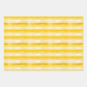 Feuille De Papier Cadeau Aquarelle Citron Zeste (Devant 3)