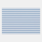 Feuille De Papier Cadeau Aquarelle côtière bleu Polka Dot Dolphin (Devant 2)