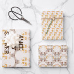 Feuille De Papier Cadeau Aquarelle de hamster mignon<br><div class="desc">Emballez vos cadeaux de baby shower avec l'ultime douceur de ces feuilles de papier d'emballage adorables à thème hamster ! Avec un petit hamster doux et des couleurs invitantes ainsi que des détails charmants, ce design apporte joie et chaleur à chaque cadeau. Parfait pour les baby showers, les célébrations de...</div>