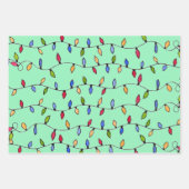 Feuille De Papier Cadeau Aquarelle de Noël (Devant 2)