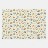 Feuille De Papier Cadeau Aquarelle Harry Potter Icons (Devant 2)