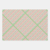 Feuille De Papier Cadeau Aquarelle hexagone Artgul (Devant 3)