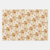 Feuille De Papier Cadeau Aquarelle Mood Automne Peinte à la main (Devant 2)