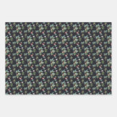 Feuille De Papier Cadeau Aquarelle Motif Palm (Devant)