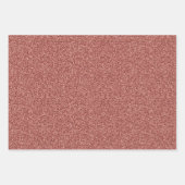 Feuille De Papier Cadeau Aquarelle naturelle de Berry Rouge (Devant 3)