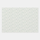 Feuille De Papier Cadeau Aquarelle peinte à la main (Devant 3)