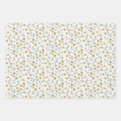 Feuille De Papier Cadeau Aquarelle peinte à la main (Devant 2)