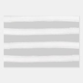 Feuille De Papier Cadeau Aquarelle Plage (Devant)