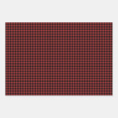 Feuille De Papier Cadeau Aquarelle rustique en bois de la campagne paillée (Devant 3)