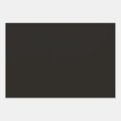 Feuille De Papier Cadeau Araignée en métal clair Fumé noir Tons 3 (Devant)