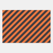 Feuille De Papier Cadeau Araignées déplaisantes d'Halloween (Devant 3)