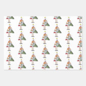 Feuille De Papier Cadeau Árbol de Navidad para comérselo (Devant)