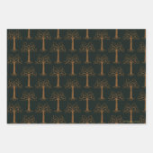 Feuille De Papier Cadeau Arbre blanc de Gondor (Devant)