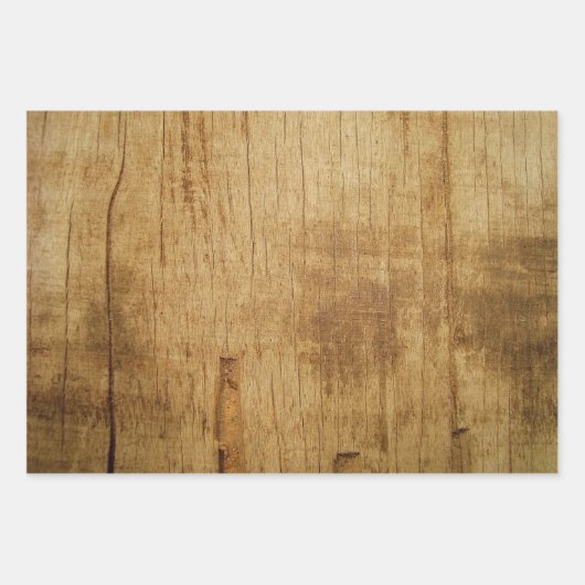 Feuille De Papier Cadeau Arbre de Noël minimal (Devant 3)